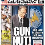 The cover of the NY Post